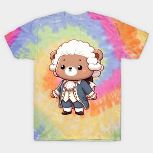 Cute aristocratic bear from the 18th century  Kawaii T-Shirt